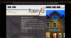 Desktop Screenshot of foerya.com